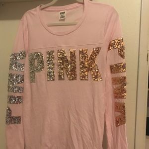 PINK long sleeve shirt